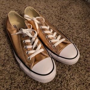Rose gold converse